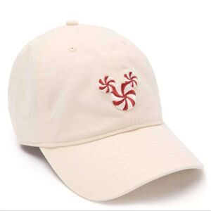 Walt Disney World 2025 Holiday Peppermint Baseball Hat NWOT